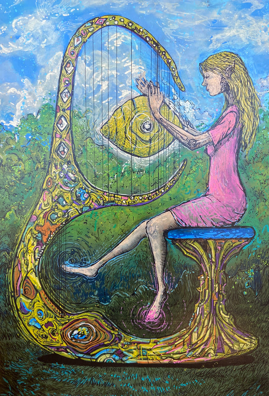 Lemon Harp Player